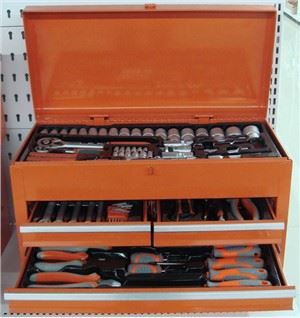 117Pcs εξάρτηση εργαλείων με το κιβώτιο μετάλλων